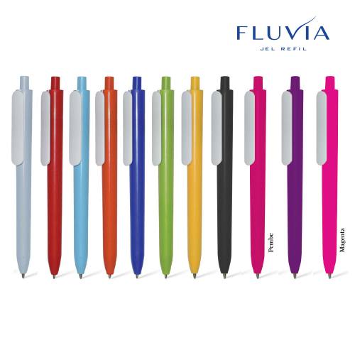 Fluvia İnce Jel Tükenmez Kalem Promosyon Ürün
