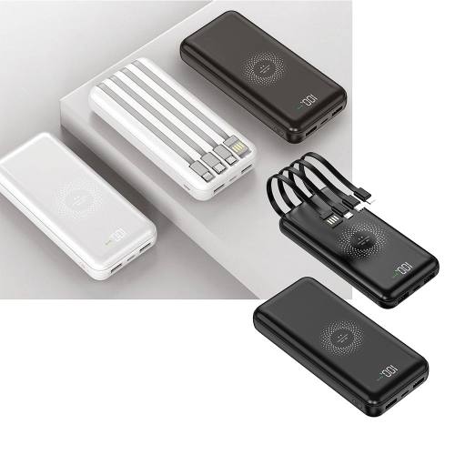 Powerbank 20000 mAh Wireless Mobil Şarj Cihazı Promosyon Ürün