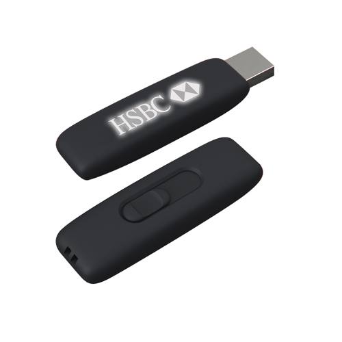 64 GB Rubber Işıklı USB Bellek Promosyon Ürün