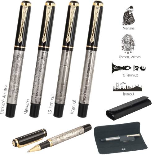 Tekli Kabartma Roller Kalem Seti Promosyon Ürün