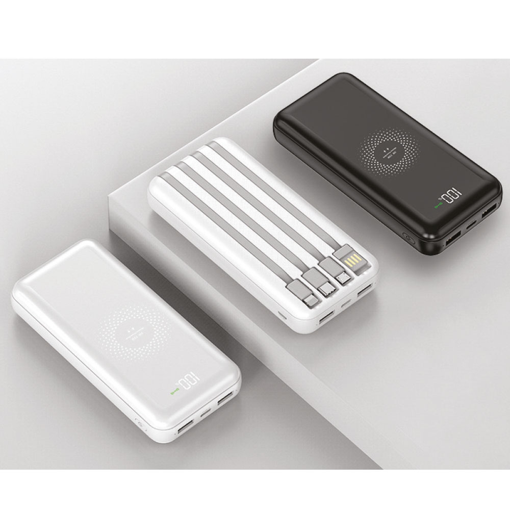 Powerbank 10000 mAh Wireless Mobil Şarj Cihazı Promosyon Ürün